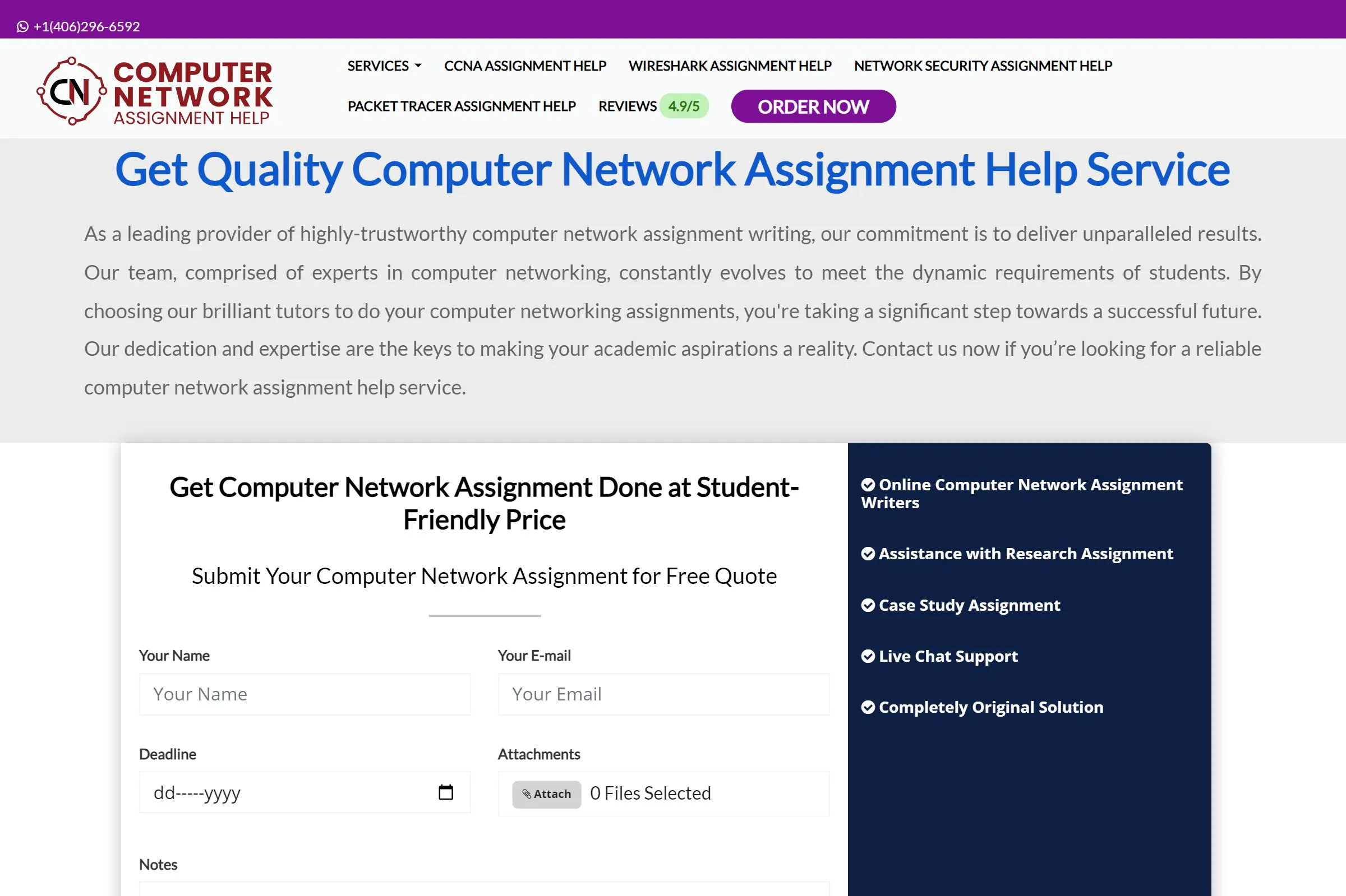Computer Network Assignment Help on ReadSomeReviews