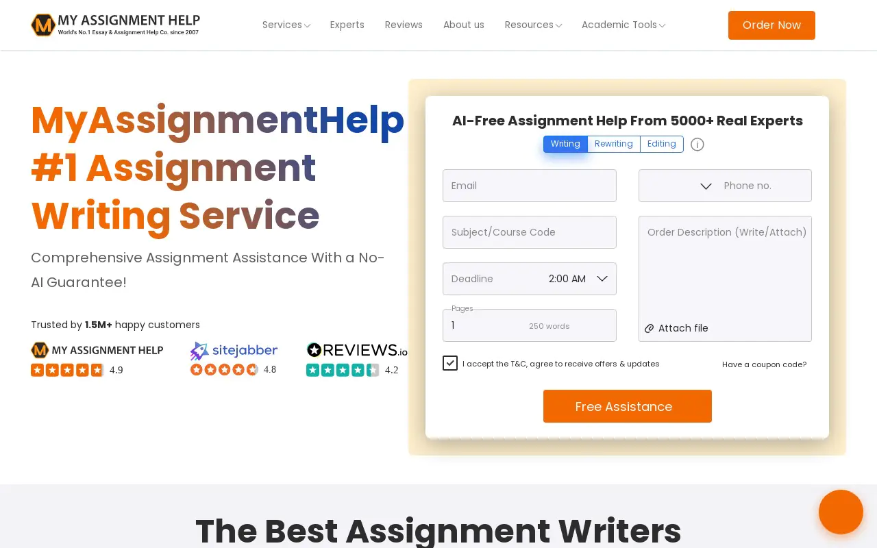 My Assignment Help on ReadSomeReviews