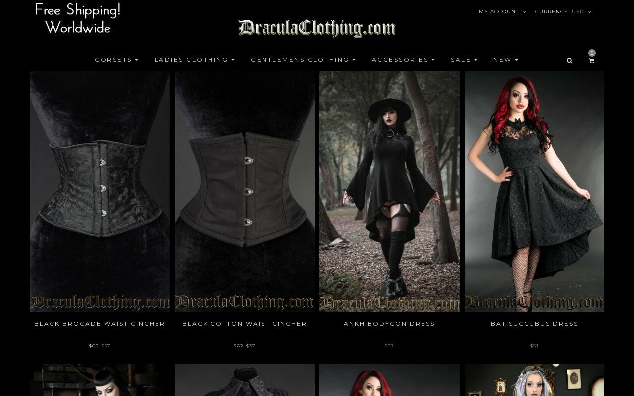 Dracula Clothing on ReadSomeReviews