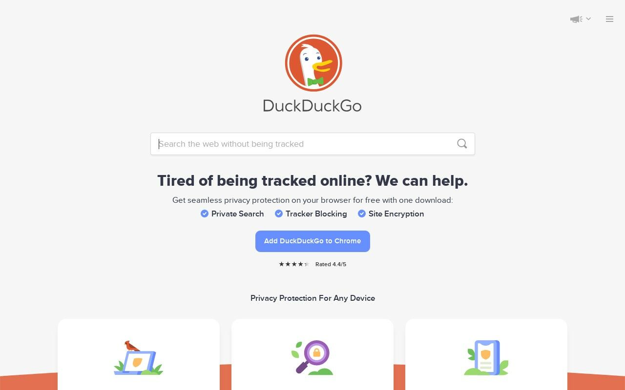 DuckDuckGo on ReadSomeReviews