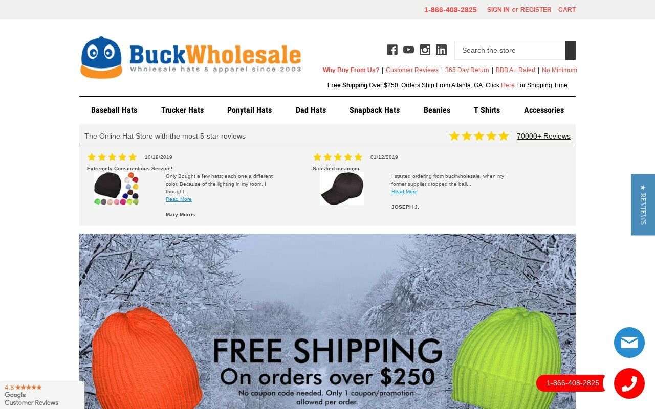 Buckwholesale on ReadSomeReviews