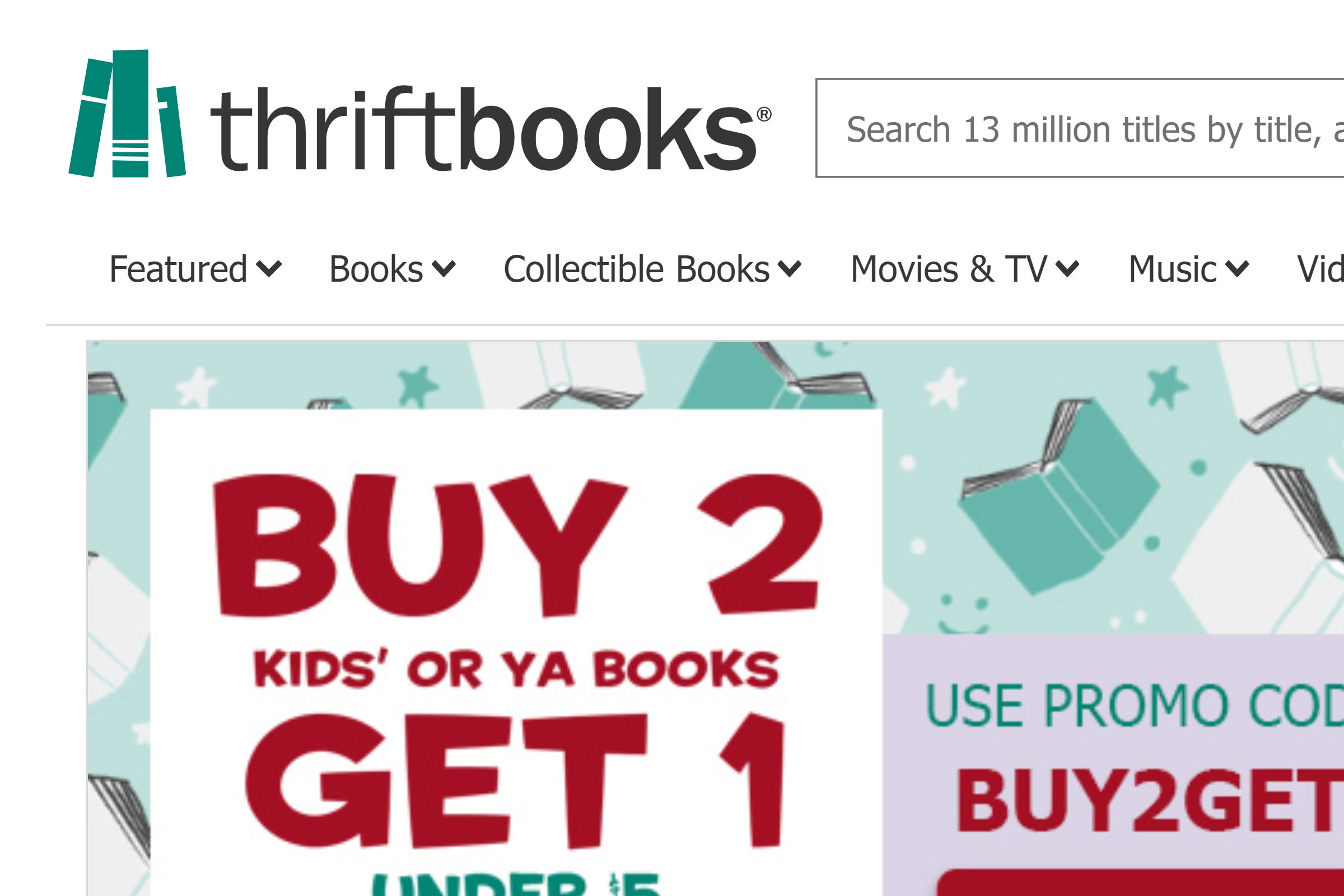 thriftbooks on ReadSomeReviews