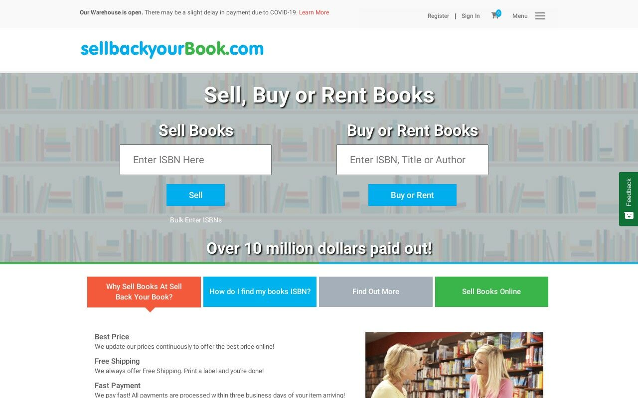 SellBackYourBook on ReadSomeReviews