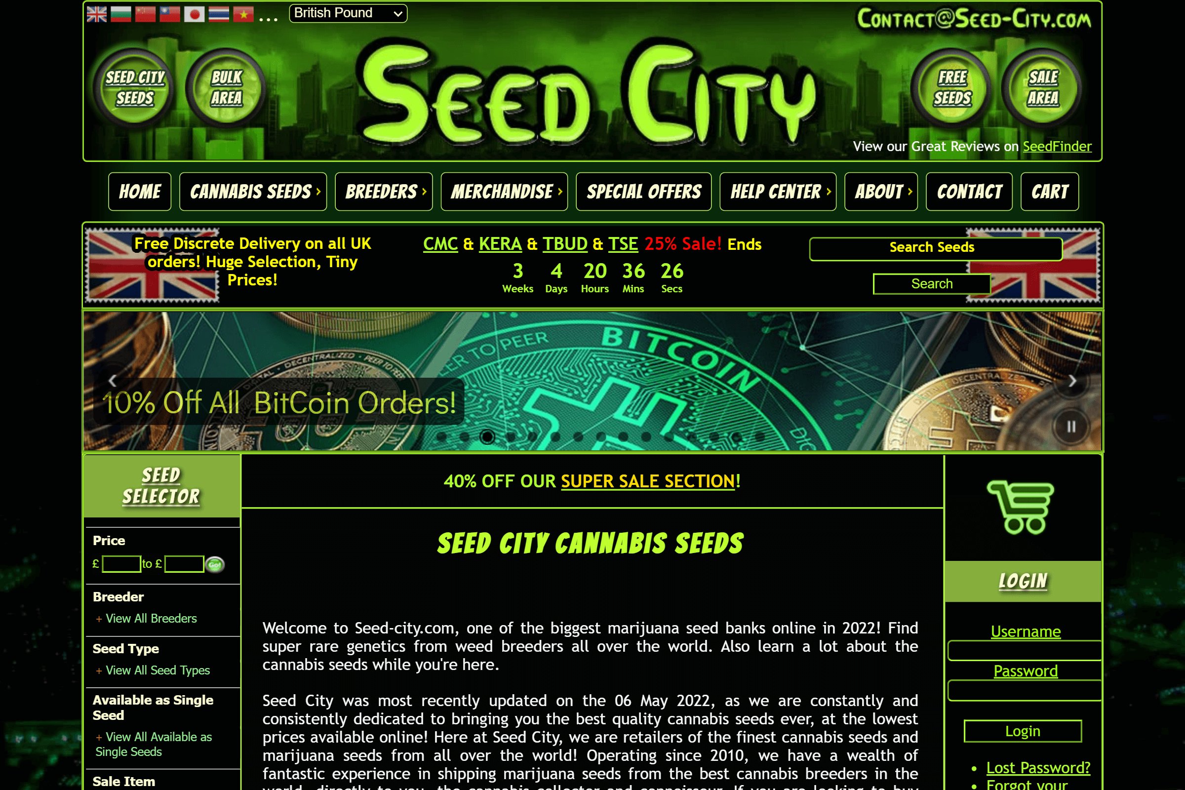 Seed-City on ReadSomeReviews