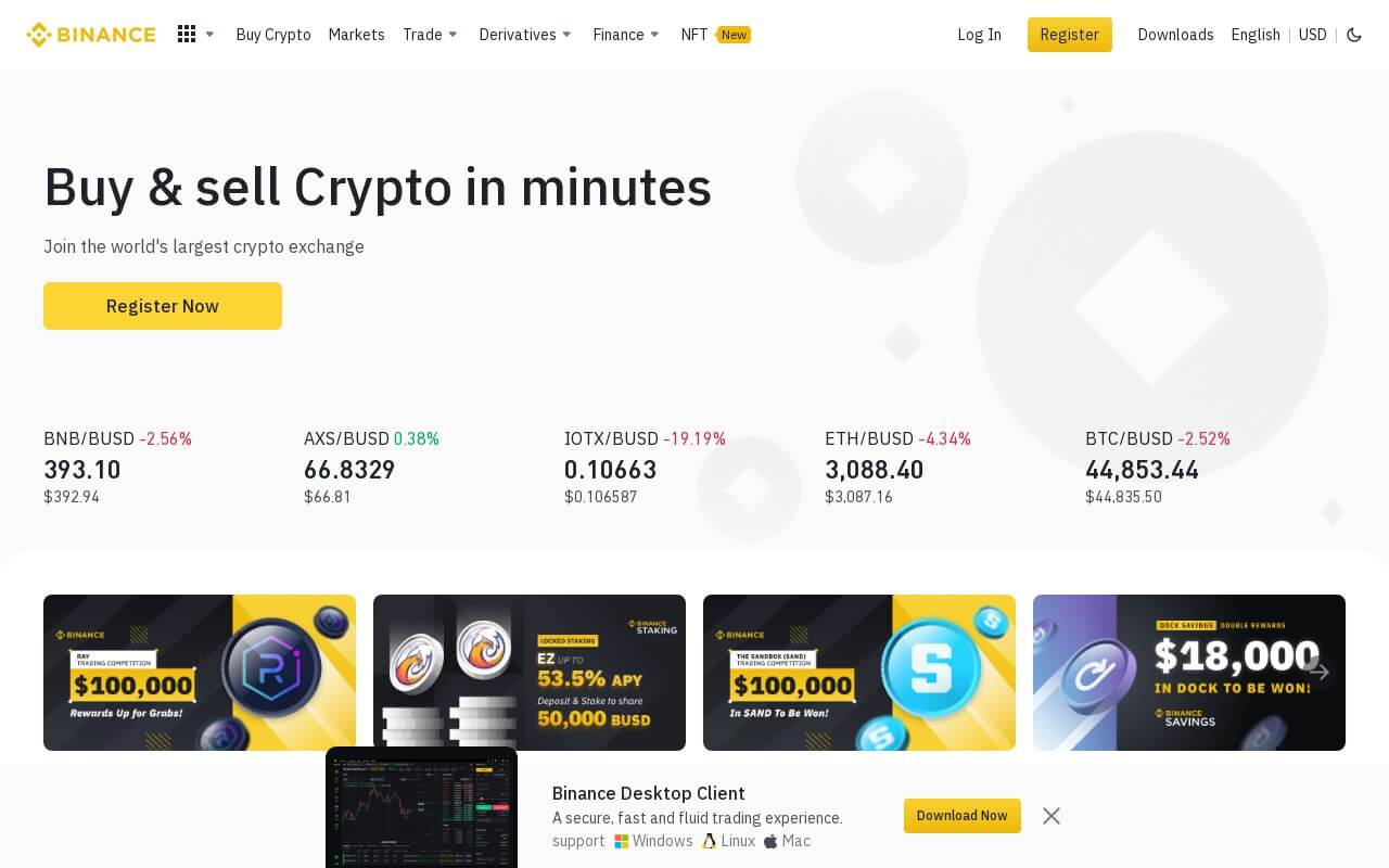 Binance on ReadSomeReviews