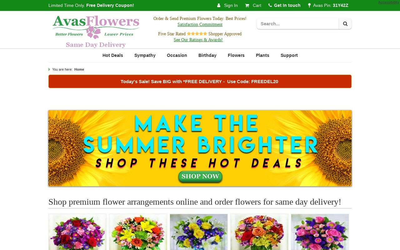 Avas Flowers on ReadSomeReviews