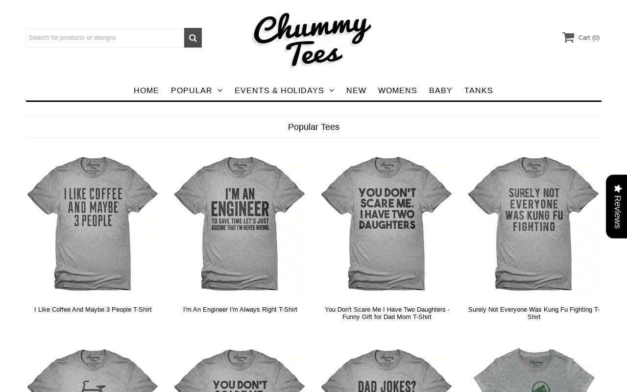 Chummy Tees on ReadSomeReviews