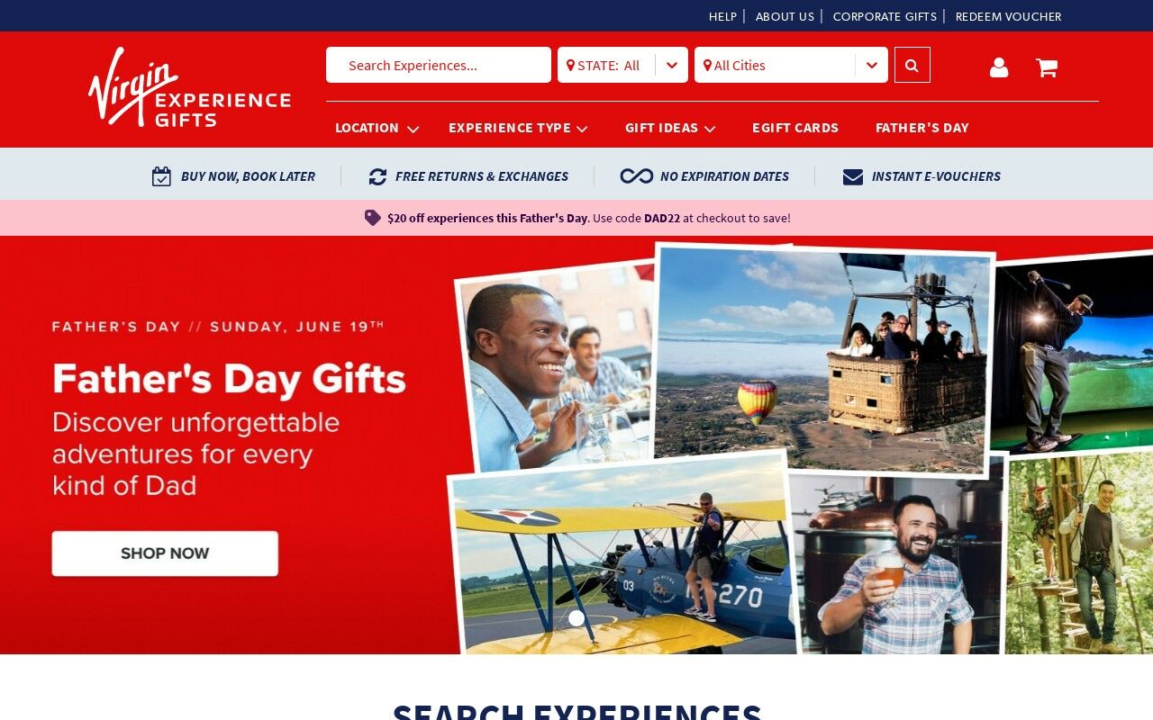 Virgin Experience Gifts on ReadSomeReviews